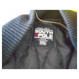 XXL leather & wool coat. As shown. Zipper may need help? CASH ON SITE ONLY. PICKUP IS TUESDAY MAY 19TH FROM 11 AM TO 4 PM. REGARDLESS WHAT THE SCHEDULE STATES.