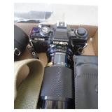 2 flats with vintage monolta camera & misc. As shown. CASH ON SITE ONLY. PICKUP IS TUESDAY MAY 19TH FROM 11 AM TO 4 PM. REGARDLESS WHAT THE SCHEDULE STATES.