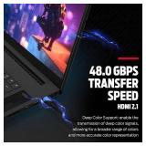 Monster 6Ft Ultra High-Speed Cobalt 2.1 HDMI Electronic Cable - 48Gbps with eARC, 8K at 60Hz for Superior Video Sound Quality for Playstation PS5, Xbox Series X, Roku, Apple, Smart Television