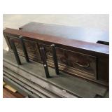 Universal Broadmore Rose Storage Bed - KING - Needs Repair