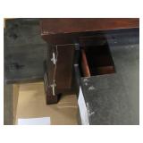 Universal Broadmore Rose Storage Bed - KING - Needs Repair