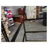 Adjustable Black Metal Frame Built to Fit Onto Pallets - Perfect for Projects