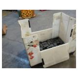 Pallet of Collapsible/stackable Gaylord Pallets - Roughly 20 Pallets / 6 Side Walls