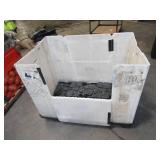 Pallet of Collapsible/stackable Gaylord Pallets - Roughly 20 Pallets / 6 Side Walls