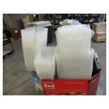 Pallet of Store Overstock and Ecommerce Product and Returns - Store Totes