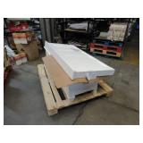 Main Parts of Rose Storage Bed - White - Queen - Missing Parts