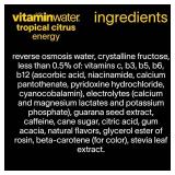 NEW 12 Pack of 20 oz Vitamin Water - Tropical Citrus Energy - BB 1/26