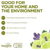NEW 2 Pack of Sapadilla Sweet Lavender and Lime 16 fl.oz. Liquid Dish Soap