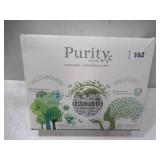 NEW Purity Home 400 Thread Count 100% Cotton Wrinkle Resistant Sateen Sheet Set - King, Blush