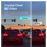 REXING FRONT-FACING 4K DASH CAM, FRONT RECORDING, SC4KS