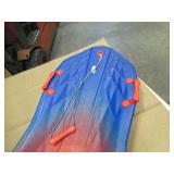NEW Artikfun 2 Person Snow Sled, 50" - Blue and Red