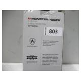 Monster Power Surge Protector w/ 4,050 Jules - 8 Outlets, USB-A & USB-C,(6FT Cord, White)