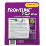 NEW Frontline Plus Flea and Tick Dog Treatment 45-88 lb, 7+1 Doses