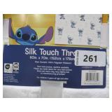 NEW Jay Franco Adult Licensed Silk Touch Throw, 60" x 70" - Stitch