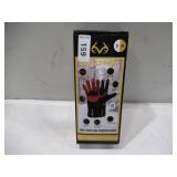 NEW Realtree Adult Multipurpose Heated Gloves - Small / Medium - Black