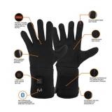 NEW Realtree Adult Multipurpose Heated Gloves - Small / Medium - Black