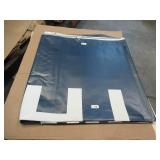 6′ x 23′ 9 oz. Black Vinyl Tarp w/ Advertisement – Reused Billboard – 9 mil Heavyweight Duty - A Grade