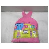 NEW Kids Character 100% Cotton Hooded Towel With Hand Pockets - Peeps
