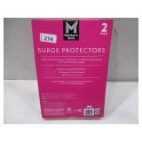 NEW Member’s Mark 6-ft. Surge Protectors w/ 2 USB ports, 2-pk.