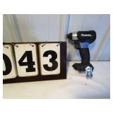 Makita 18V Sub-Compact Driver #XDT15 - tool only