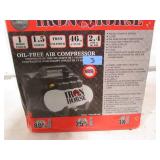 Iron Horse Quiet Series Oil Free 1.6 Gallon Air Compressor