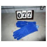 Blue Hawk Premium Leather Welding Gloves - Large