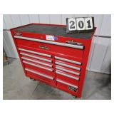 Frontier Series 7 Red Rolling Tool Cabinet
