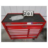 Frontier Series 7 Red Rolling Tool Cabinet