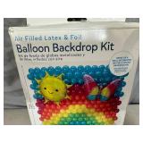 New Balloon Rainbow Backdrop Kit - 70 x 75 inches