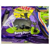 Assorted Candy, Fruit Chews, Cotton Candy