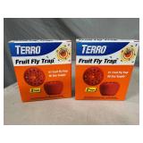 4 New Terro Fruit Fly Traps