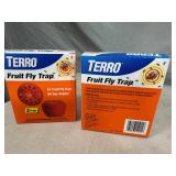 4 New Terro Fruit Fly Traps