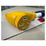 New Camco RV Electrical Adapter - 30 amp to 50 amp