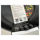 New 8 inch Ceramic Coated Aluminum Induction Safe Frying Pan