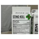 New Sting-Kill Pain and Itch Relief Swabs