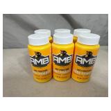 6 New Travel Size AMB Body Powders