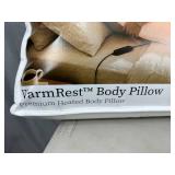 New Warmrest Heated Body Pillow