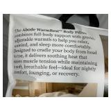 New Warmrest Heated Body Pillow