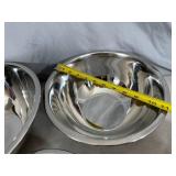 3 New Bene Casa Stainless Steel Mixing Bowls