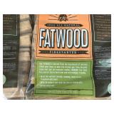 2 New Bags of Natural Fatwood Fire Starter Wood