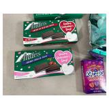 Assorted Candy, Suckers, Blow Pops, Cotton Candy, Andes Mints, and More