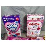 Assorted Candy, Suckers, Blow Pops, Cotton Candy, Andes Mints, and More