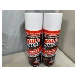 2 New Cans of Horsepower Bull Shot Carpet Spot and Stain Remover