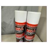 2 New Cans of Horsepower Bull Shot Carpet Spot and Stain Remover