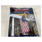 New 3 x 5 ft Polycotton American Flag