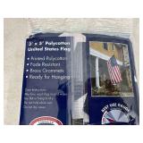New 3 x 5 ft Polycotton American Flag