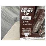 New Horsepower Giddy Up Rechargeable Electric Grill Brush