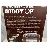 New Horsepower Giddy Up Rechargeable Electric Grill Brush