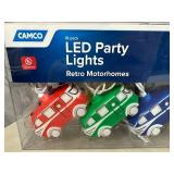 New Retro Travel Trailer Party Light String