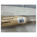 New Roll of Burlap Lawn and Garden Fabric - 3 ft x 20 ft